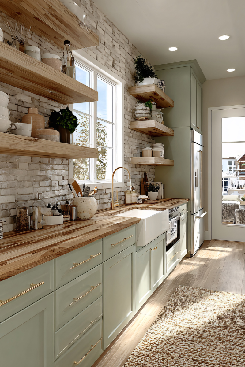 Custom kitchen remodel designed for better storage and functionality