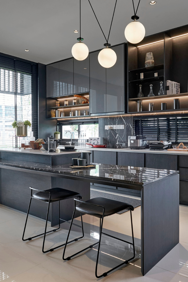 Kitchen remodeling project improving everyday usability and storage