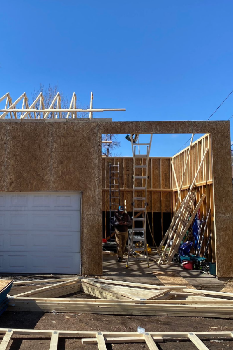 Custom home addition designed for growing families