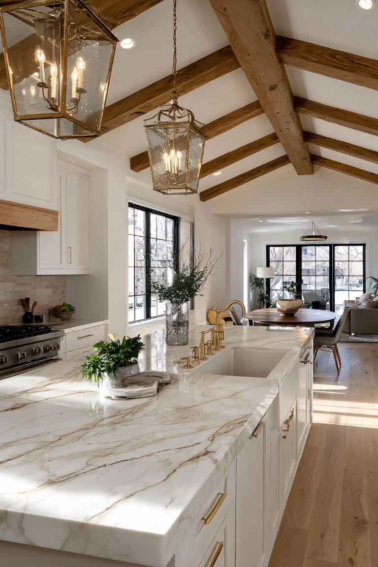 Home remodeling project in Colorado Springs with modern finishes and open layout
